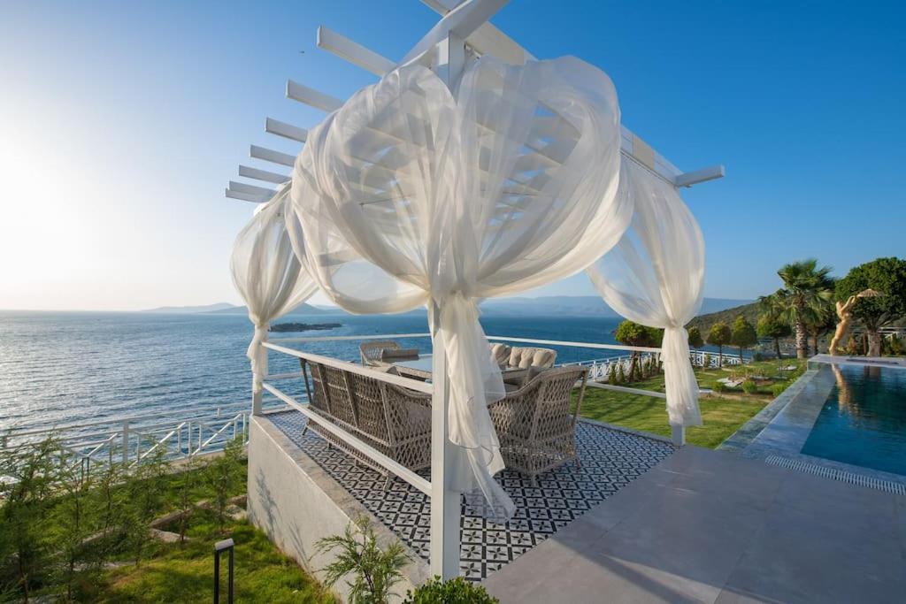 Beach Front Super Villa Boss 2 Bodrum Bagian luar foto