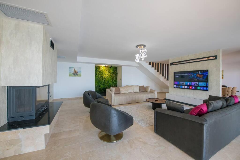 Beach Front Super Villa Boss 2 Bodrum Bagian luar foto