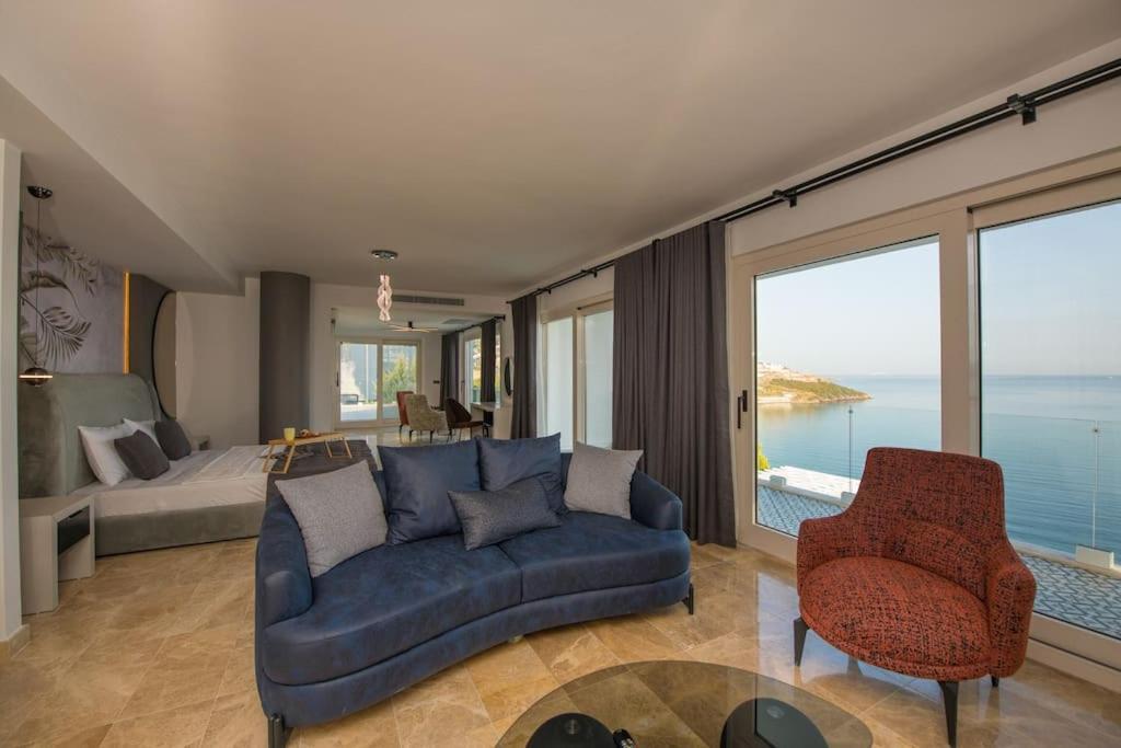 Beach Front Super Villa Boss 2 Bodrum Bagian luar foto