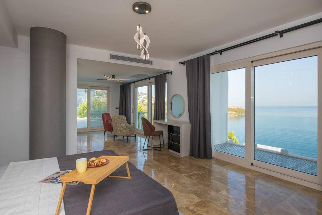 Beach Front Super Villa Boss 2 Bodrum Bagian luar foto
