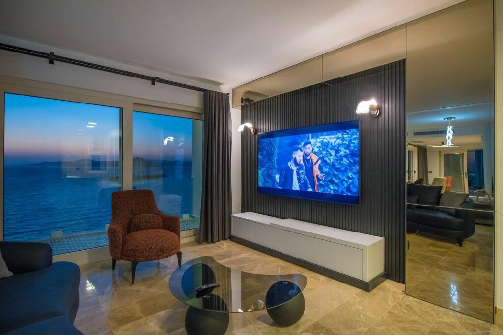 Beach Front Super Villa Boss 2 Bodrum Bagian luar foto