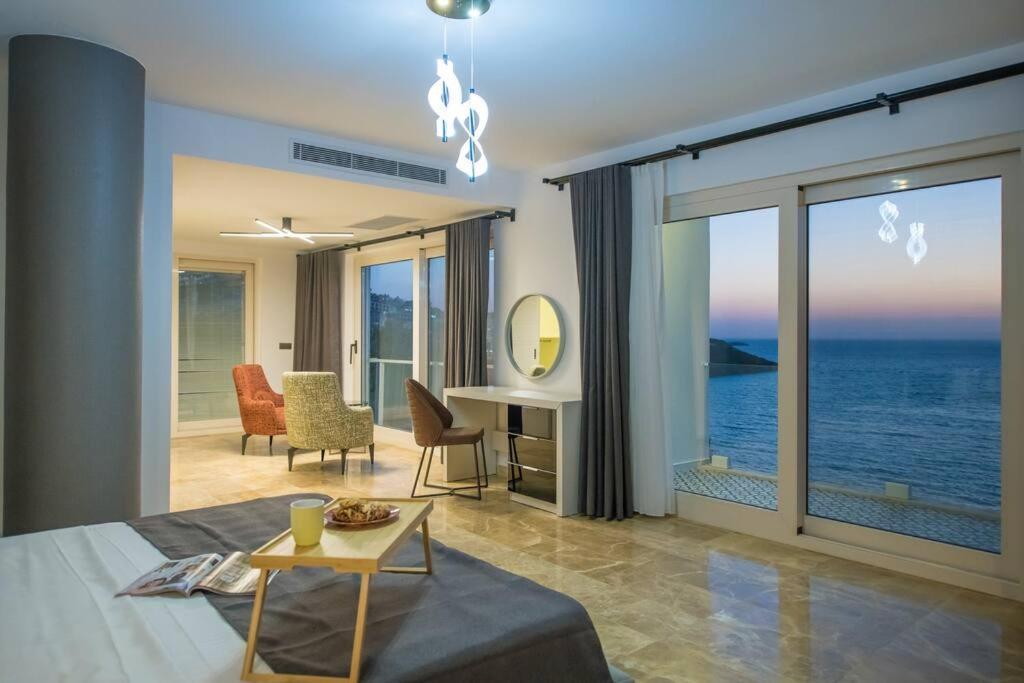 Beach Front Super Villa Boss 2 Bodrum Bagian luar foto