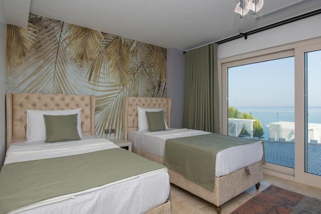 Beach Front Super Villa Boss 2 Bodrum Bagian luar foto